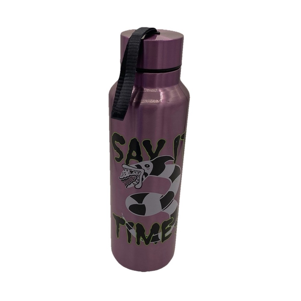 Beetlejuice Sandworm Stainless Steel Water Bottle 27oz - NEW
